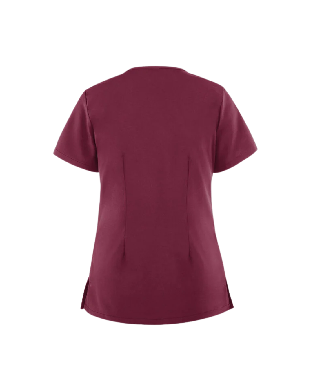 V-Neck Short Sleeve Top Purple