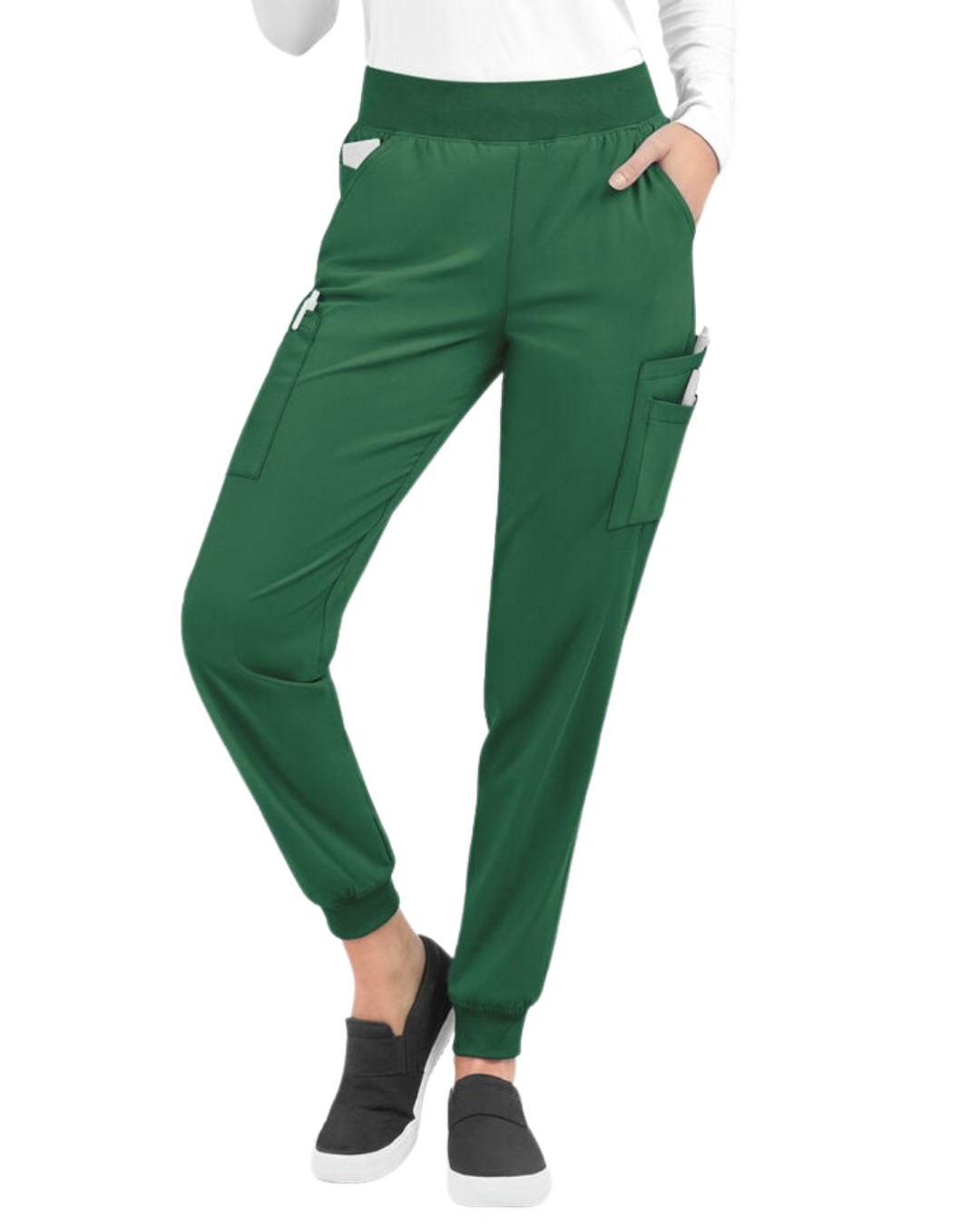 Jogger Elastic Band Pants Navy Blue