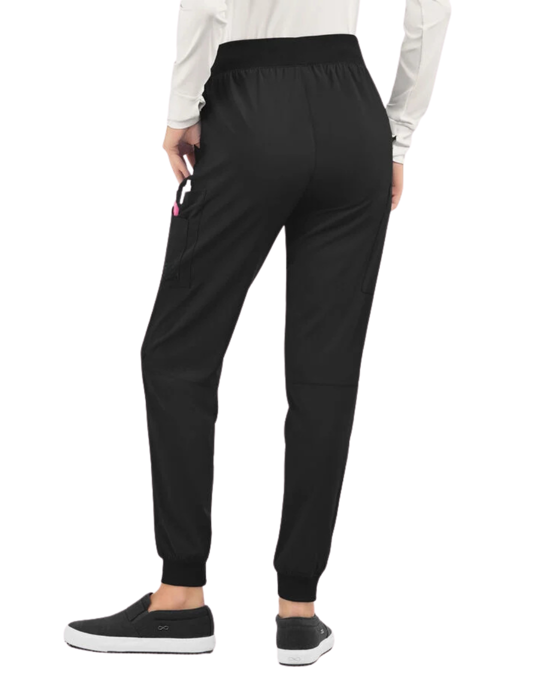 Jogger Elastic Band Pants Navy Blue