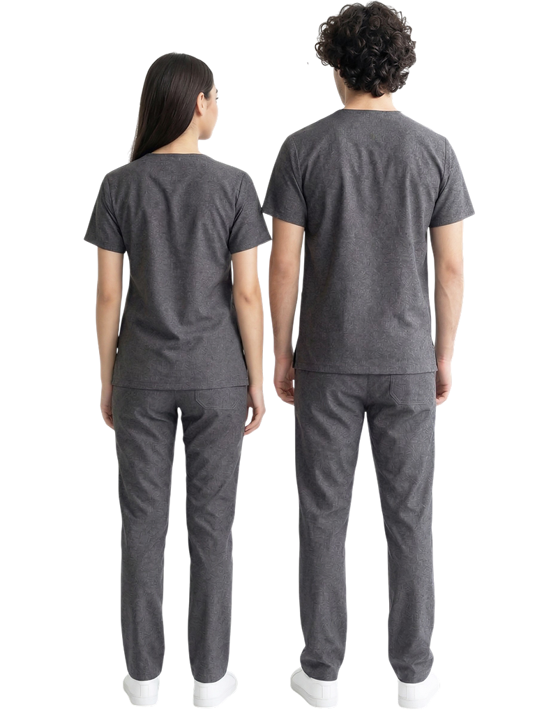 Apres Scrubs - Faculty Grey Unisex Scrub Pants