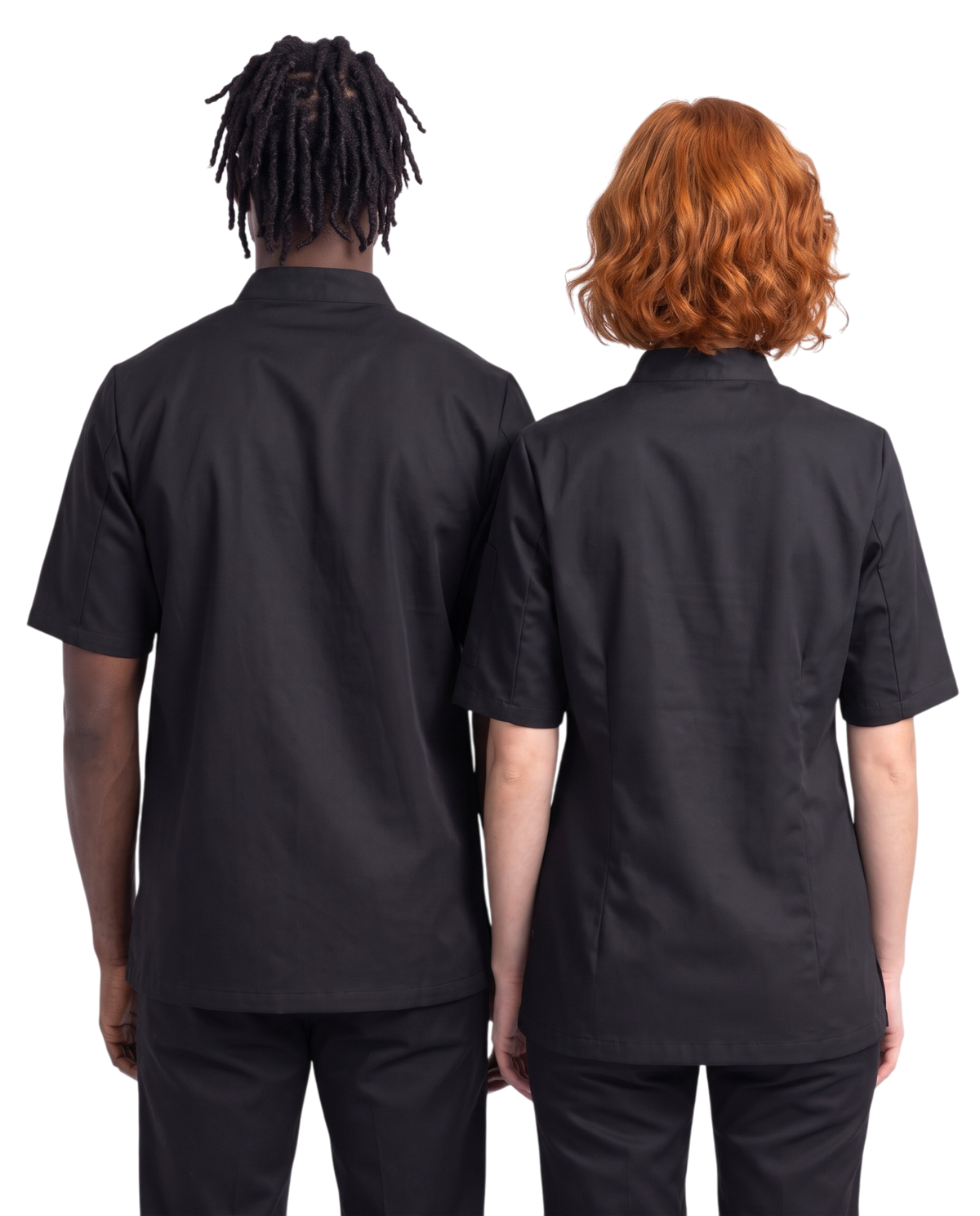 Bellus Black Unisex Chef Coat