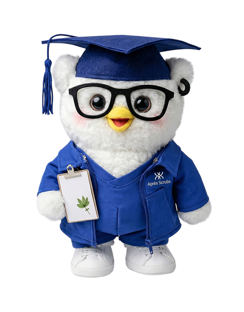School Mascot Owl with Logo
