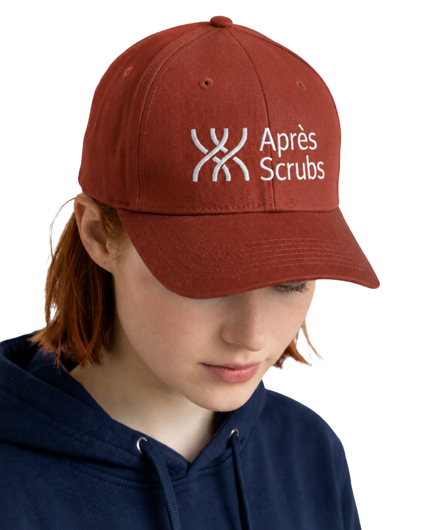 Navy Cap with Logo
