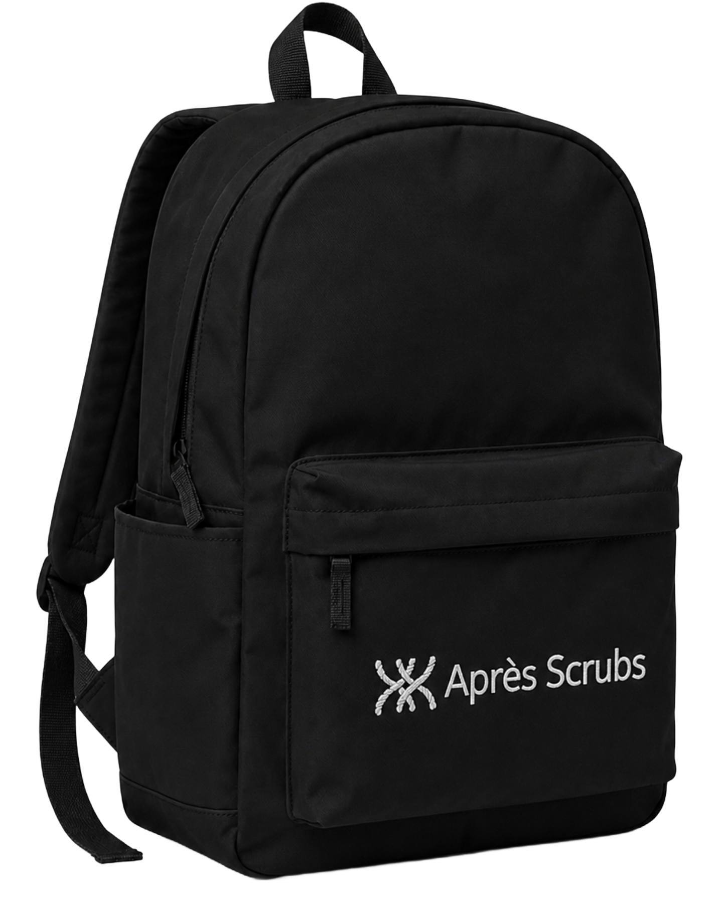 Grey Backpack with Logo