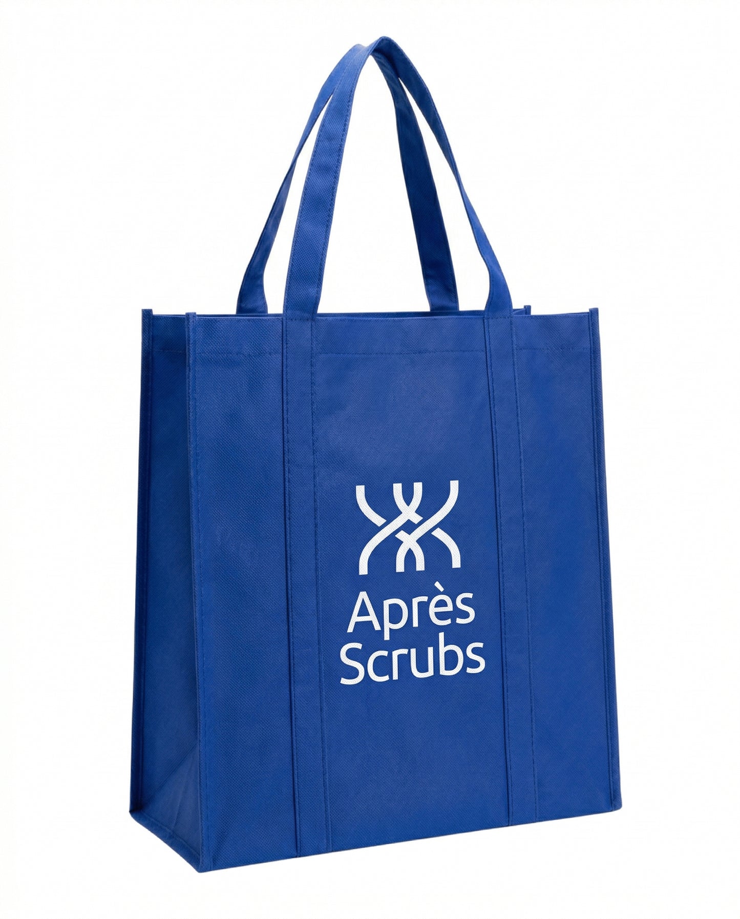 Royal Blue grocery tote bag