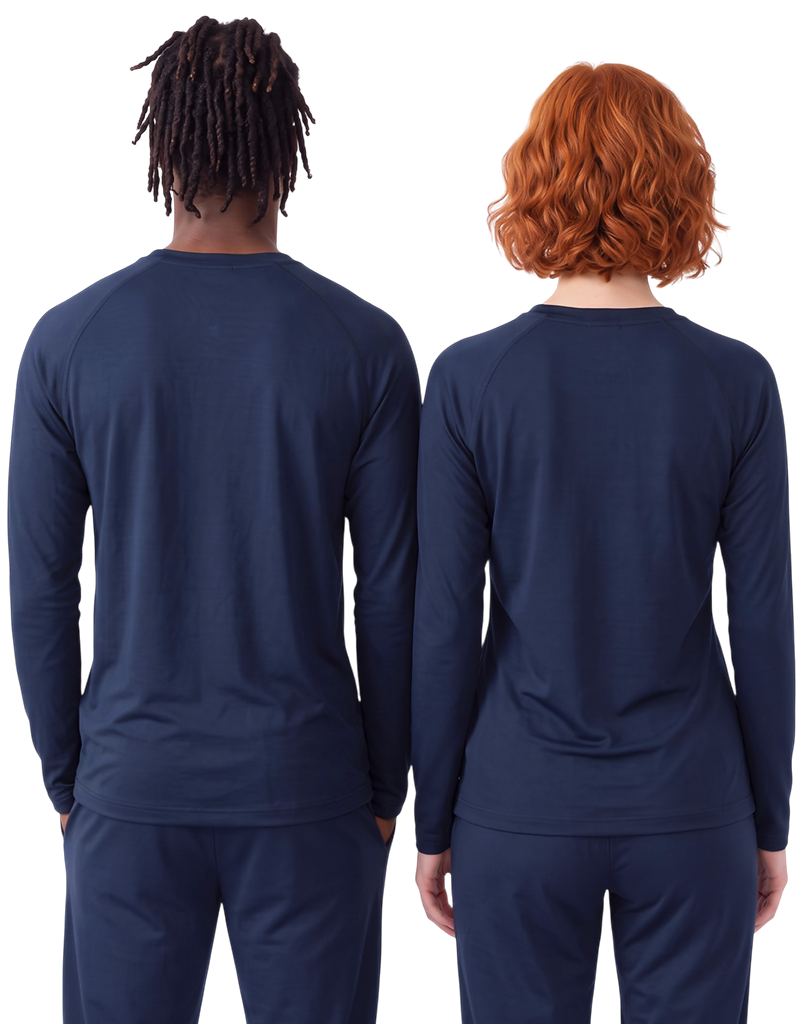 SUI Navy Blue Unisex Underscrub