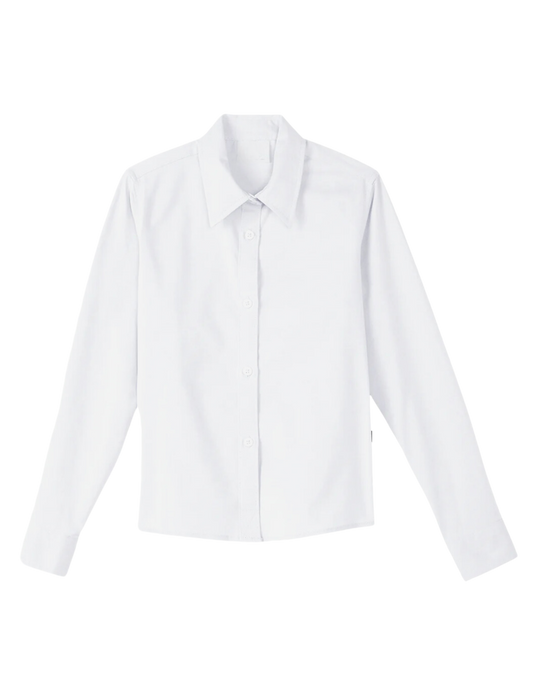 Apres Scrubs - Long Sleeve Feminine Fit Oxford Shirt