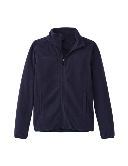 Apres Scrubs - Zip-Front Microfleece Jacket