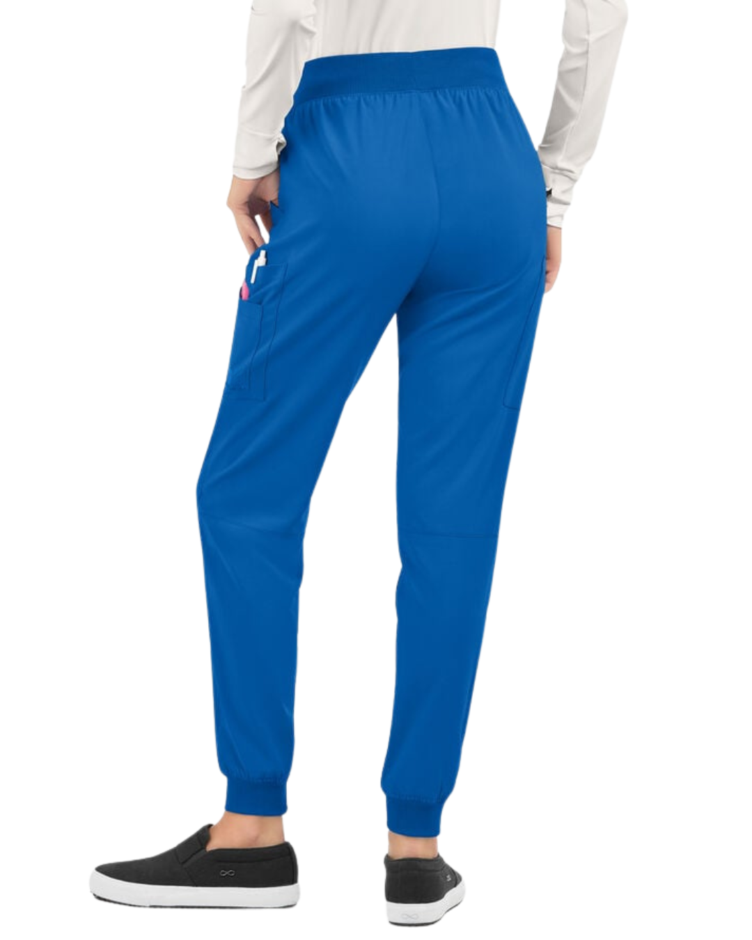 Jogger Elastic Band Pants Purple