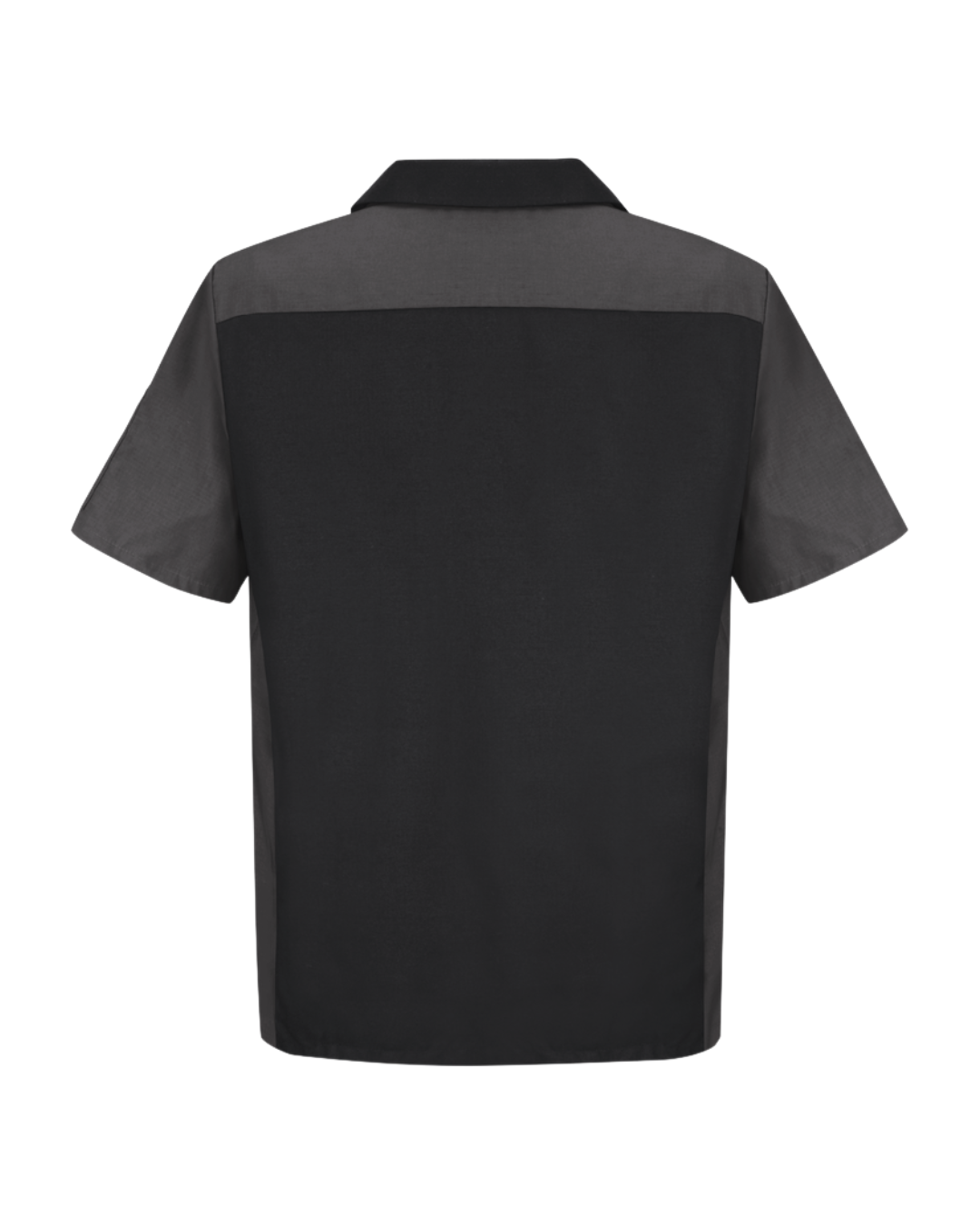 Short Sleeve Ripstop Crew Shirt Black/Red