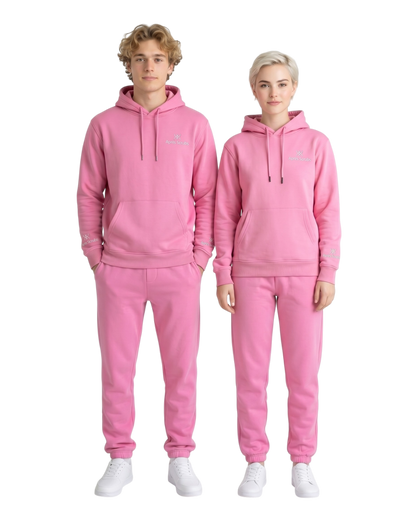 Apres Scrubs — Pink Hoodie Set