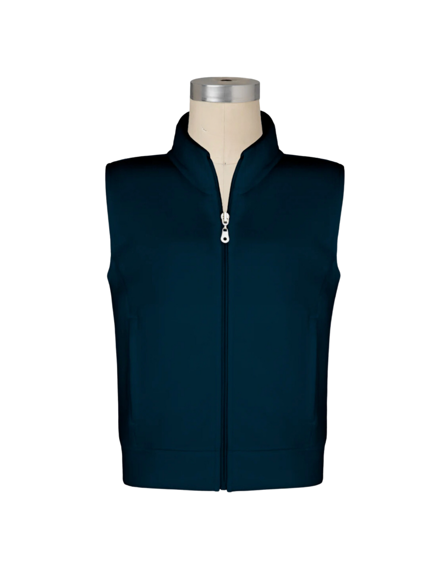 Apres Scrubs - Full Zip Mock Neck Microfleece Vest