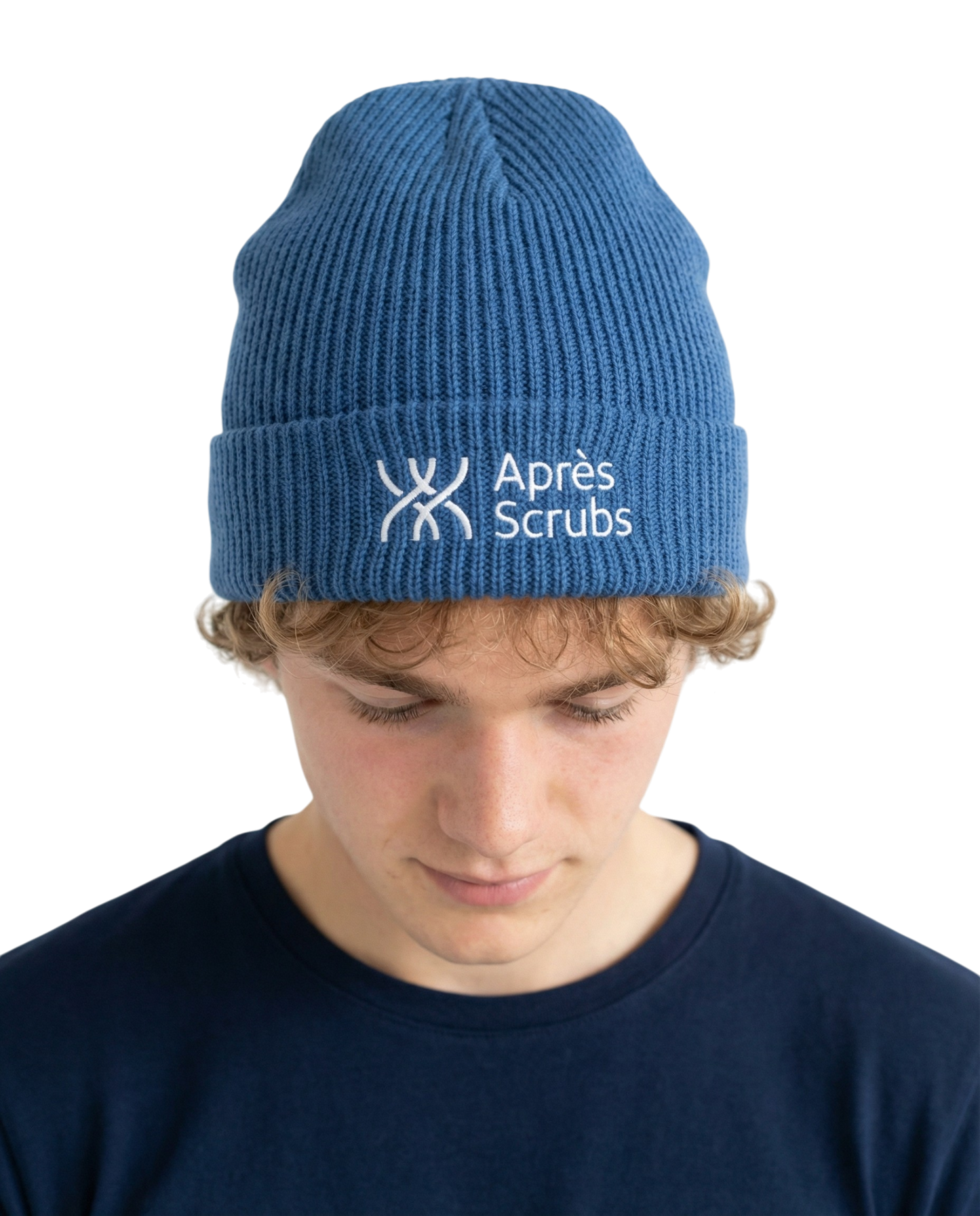 Blue hat with Logo