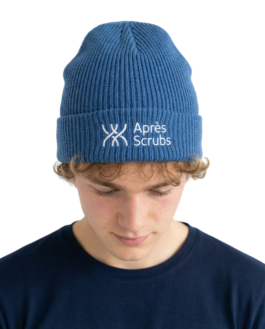 Blue hat with Logo