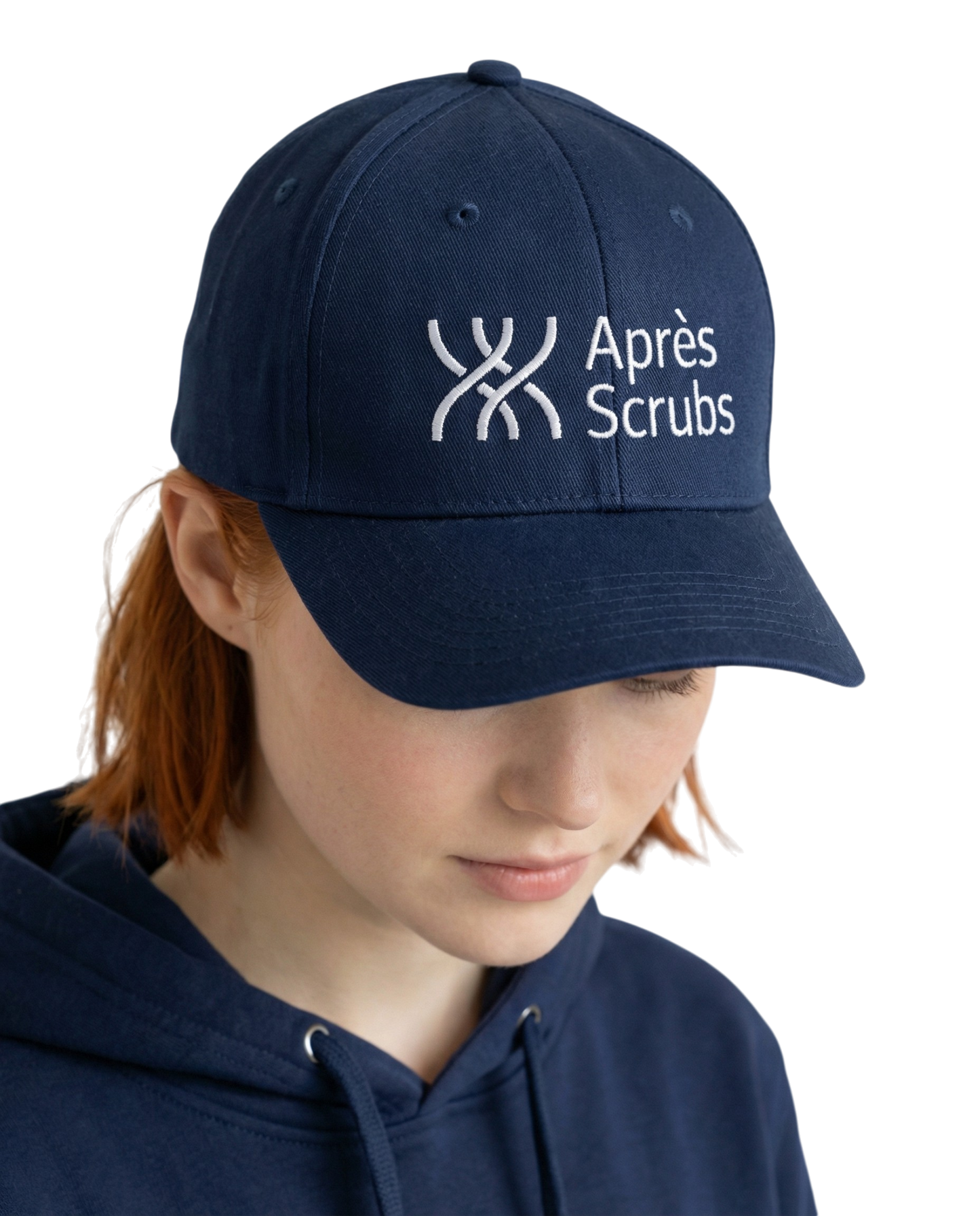 Navy Cap with Logo