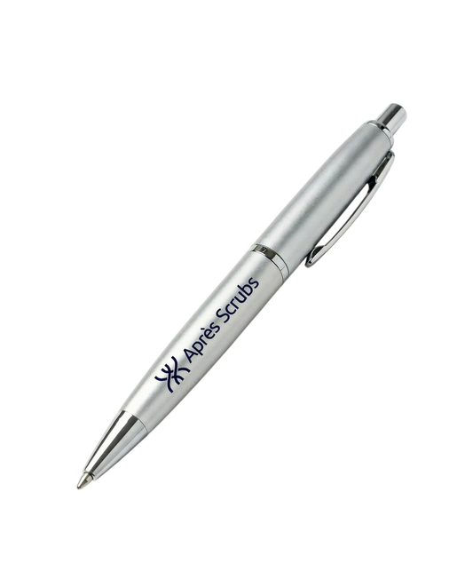 Souvenir Silver Pen with Logo