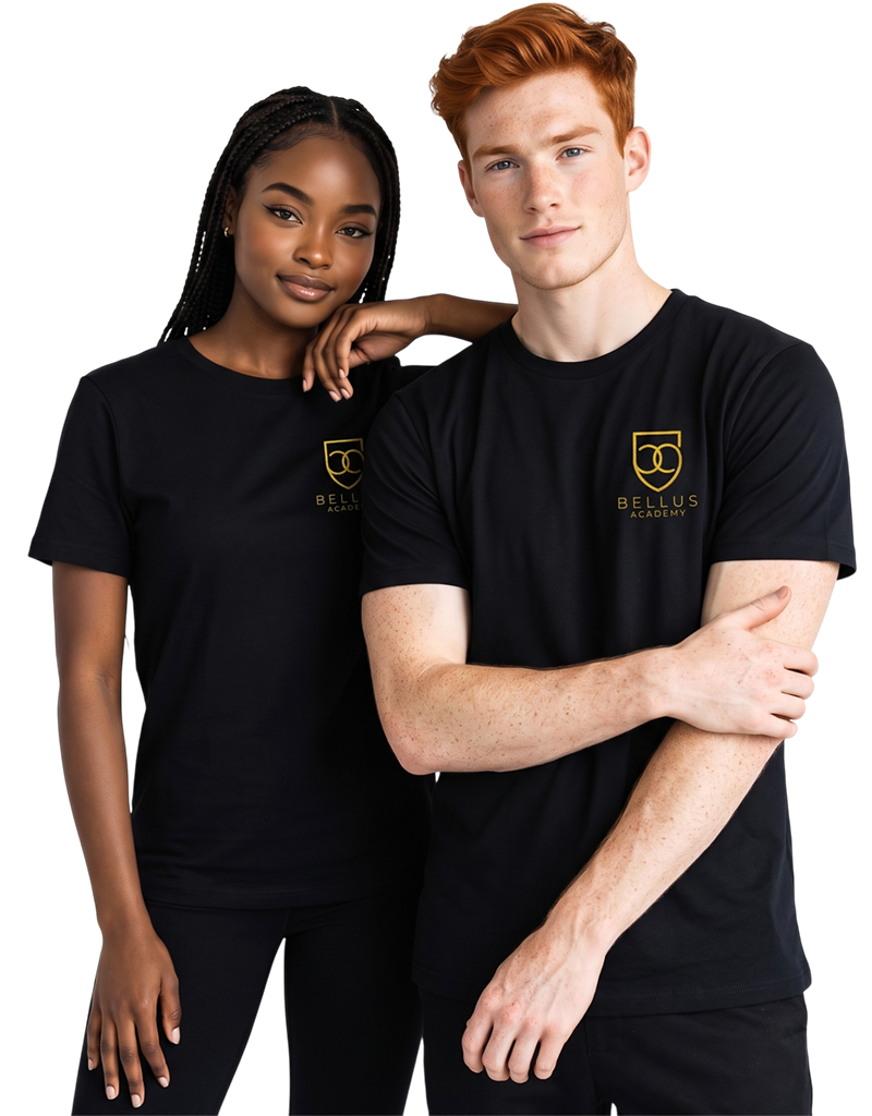 Bellus Black Unisex T-Short