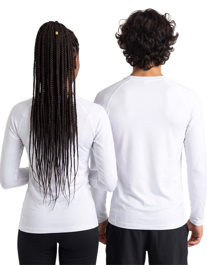 Bellus White Unisex Underscrub