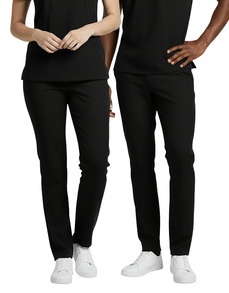 Apres Scrubs - Black Unisex Scrub Pants