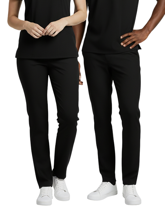Apres Scrubs - Black Unisex Scrub Pants