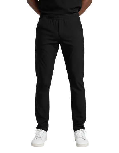Apres Scrubs - Black Unisex Scrub Pants