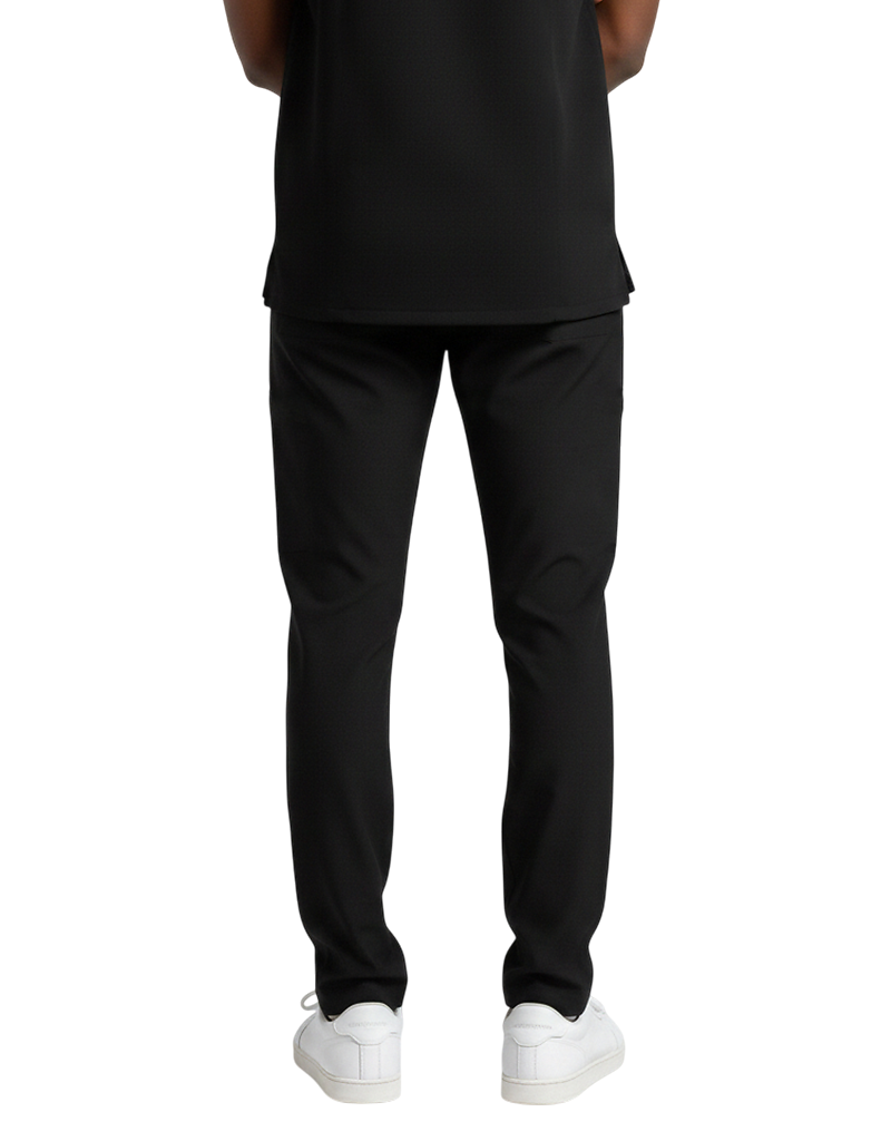 Apres Scrubs - Black Unisex Scrub Pants