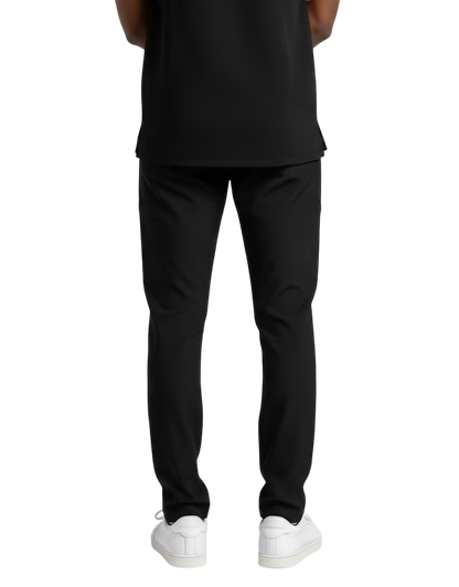 Apres Scrubs - Black Unisex Scrub Pants