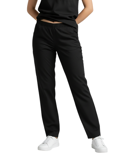 Apres Scrubs - Black Unisex Scrub Pants