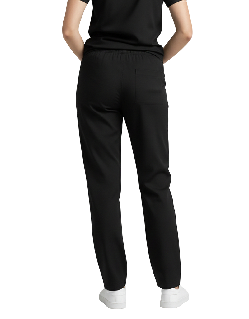 Apres Scrubs - Black Unisex Scrub Pants