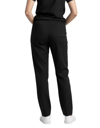 Apres Scrubs - Black Unisex Scrub Pants