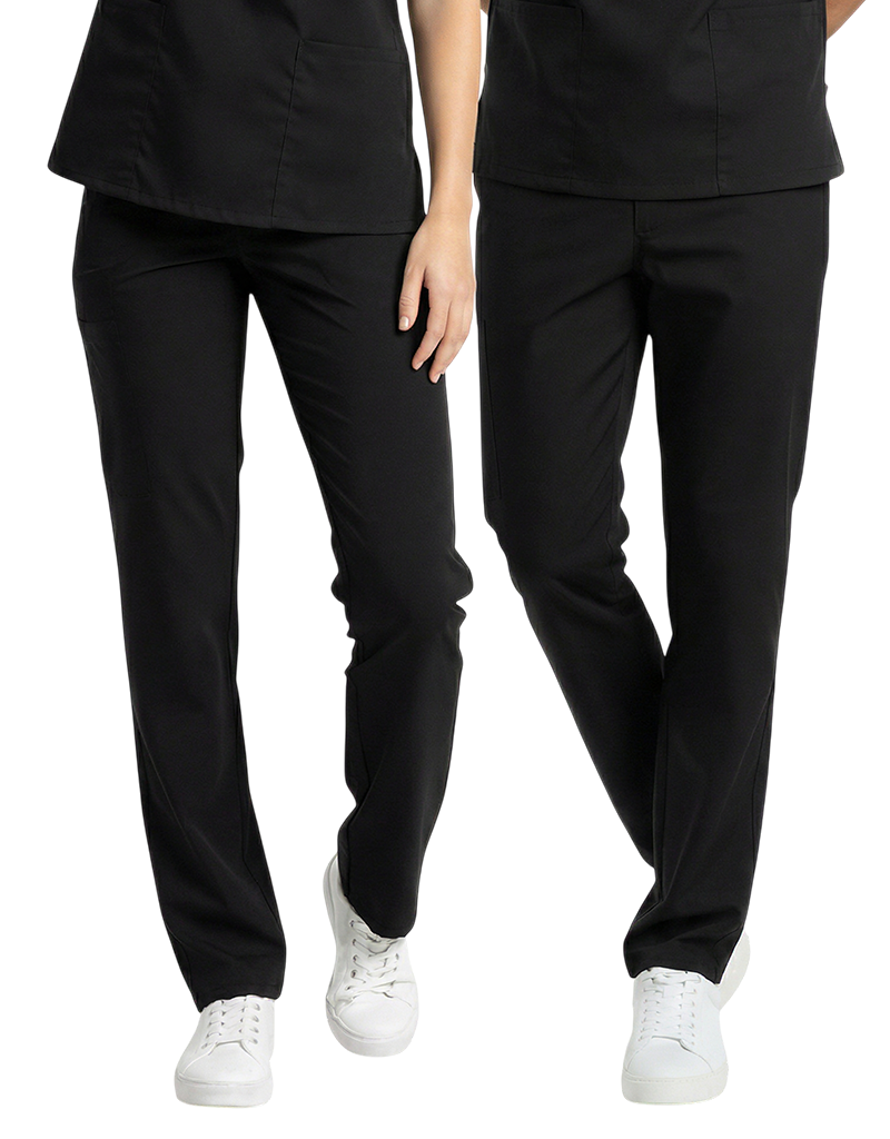 Bellus Black Unisex Scrub Pants