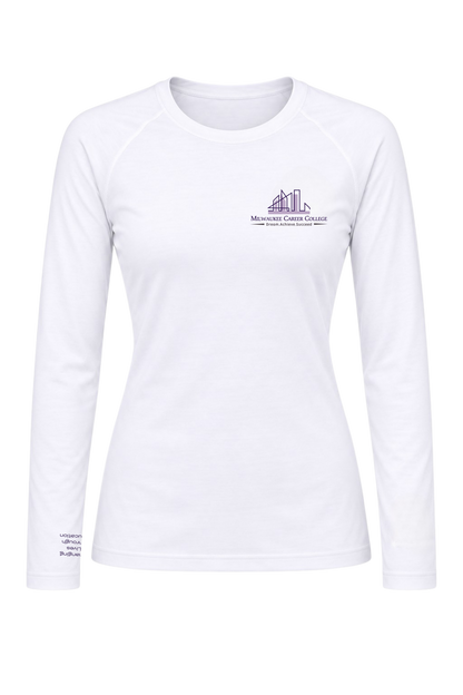 MCC White Under Scrub Unisex Top