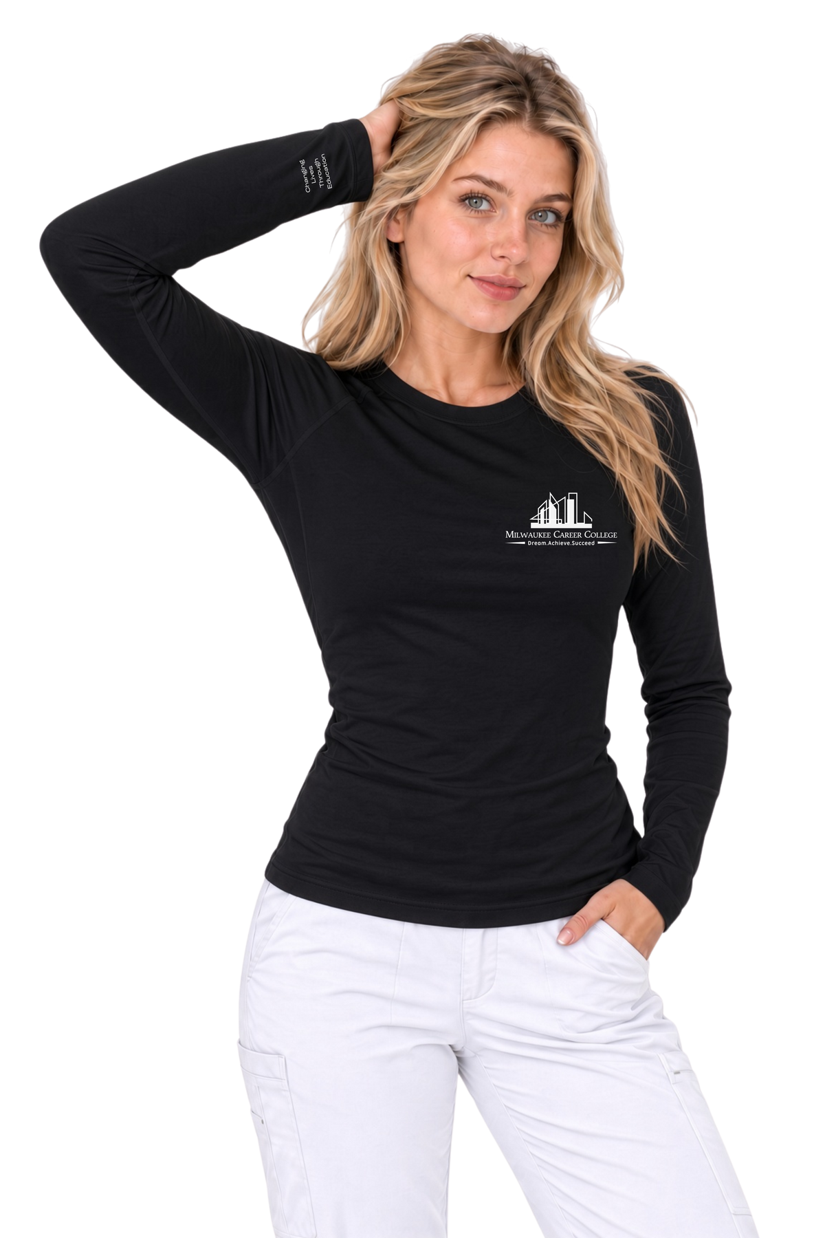 MCC Black Under Scrub Unisex Top