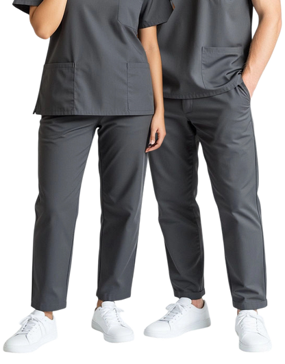Las Vegas - Grey Unisex Scrub Pants