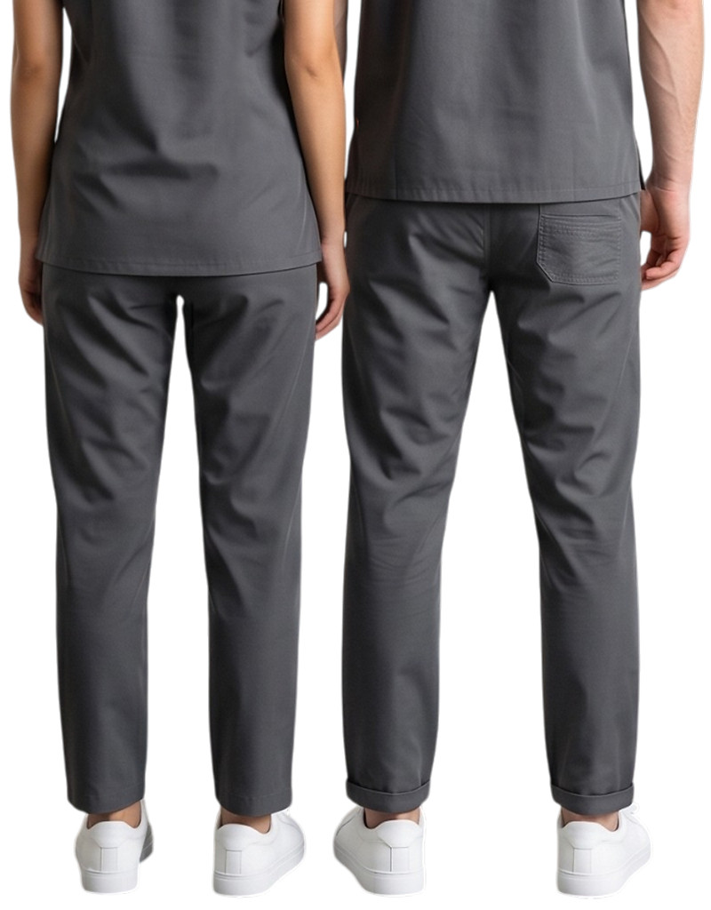 Las Vegas - Grey Unisex Scrub Pants