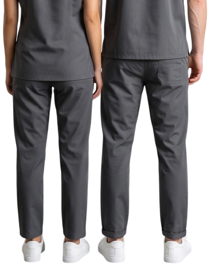 Las Vegas - Grey Unisex Scrub Pants