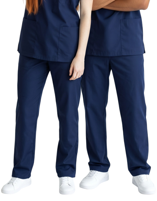 Las Vegas - Navy Blue Unisex Scrub Pants