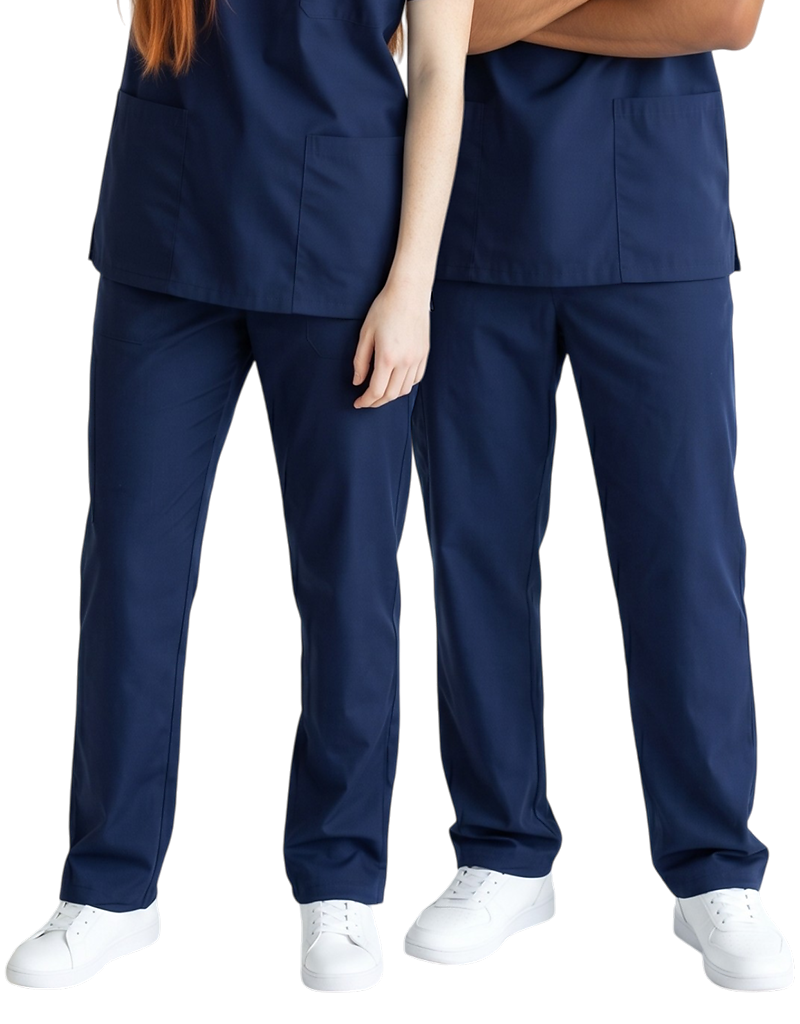 Las Vegas - Navy Blue Unisex Scrub Pants