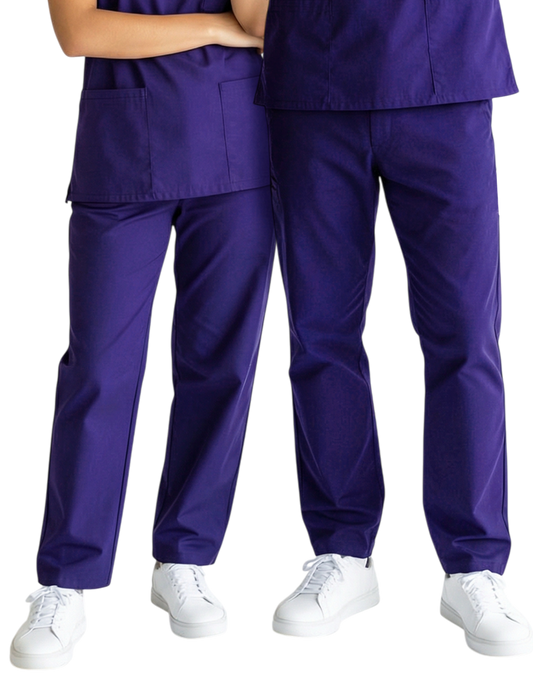 MKCC Purple Unisex Scrub Pants - Admin