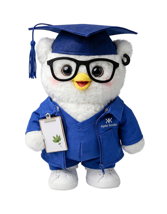School Mascot Owl with Logo