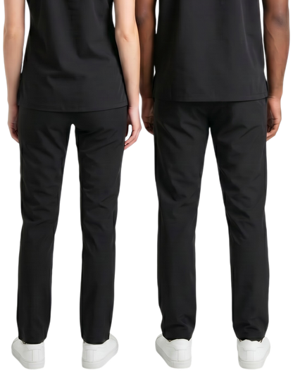 Midwestern Black Unisex Scrub Pants - Clinical