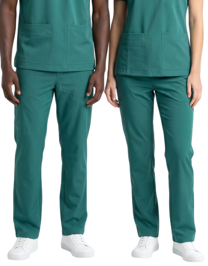 Midwestern Teal Unisex Scrub Pants - Clinical