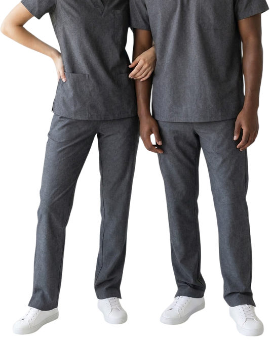 NPC Faculty Grey Unisex Scrub Pants - Student