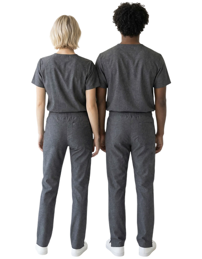 NPC Grey Unisex Scrub Top - Student