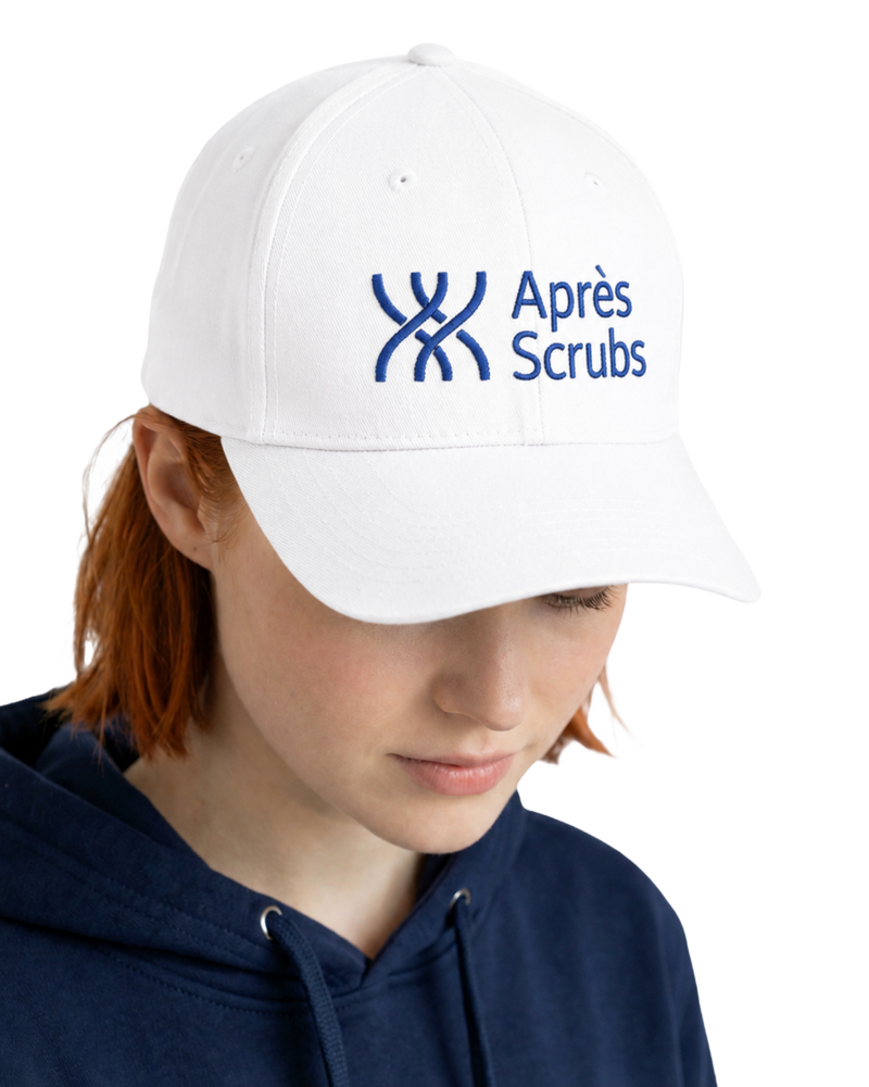 Navy Cap with Logo - Light