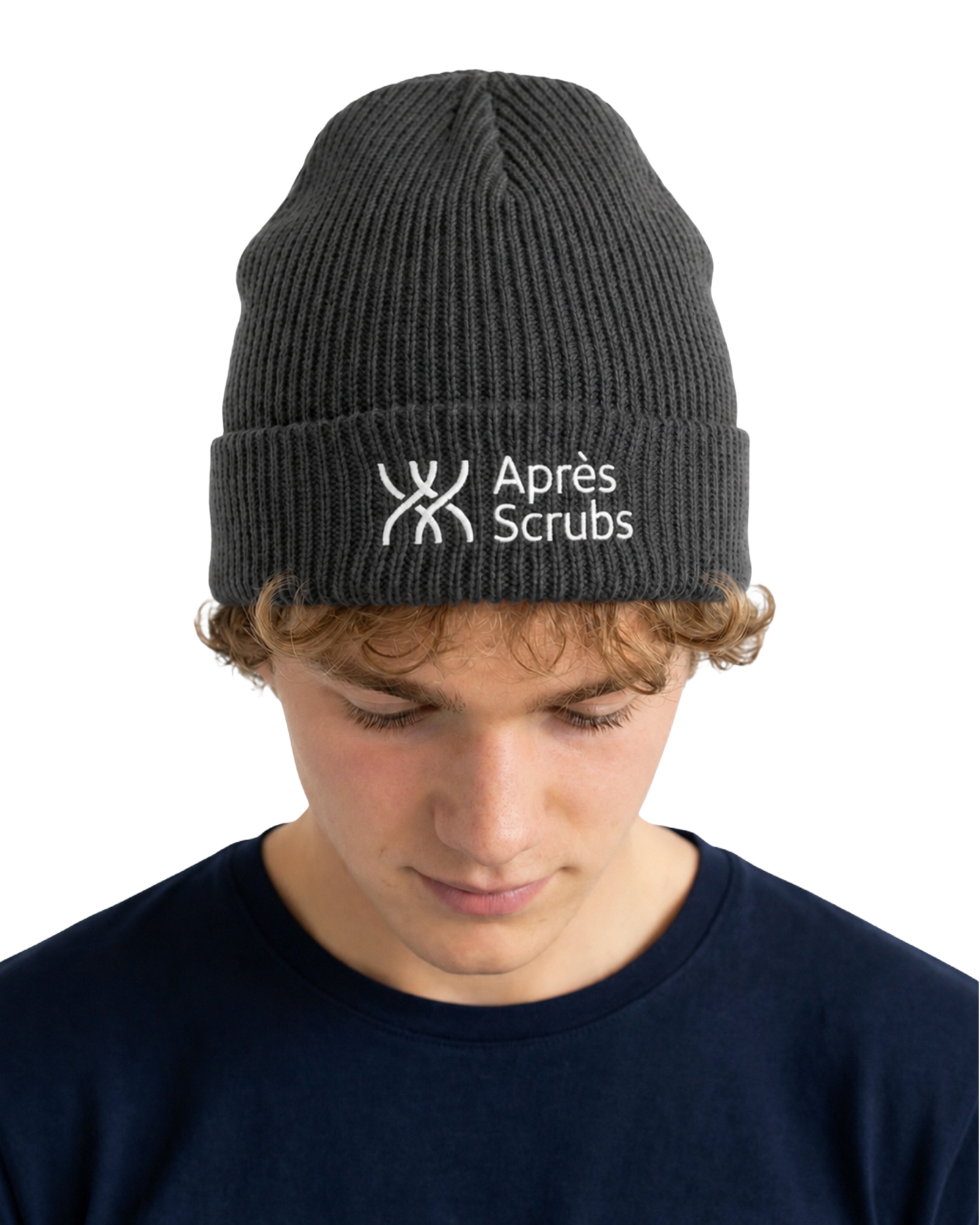 Blue hat with Logo