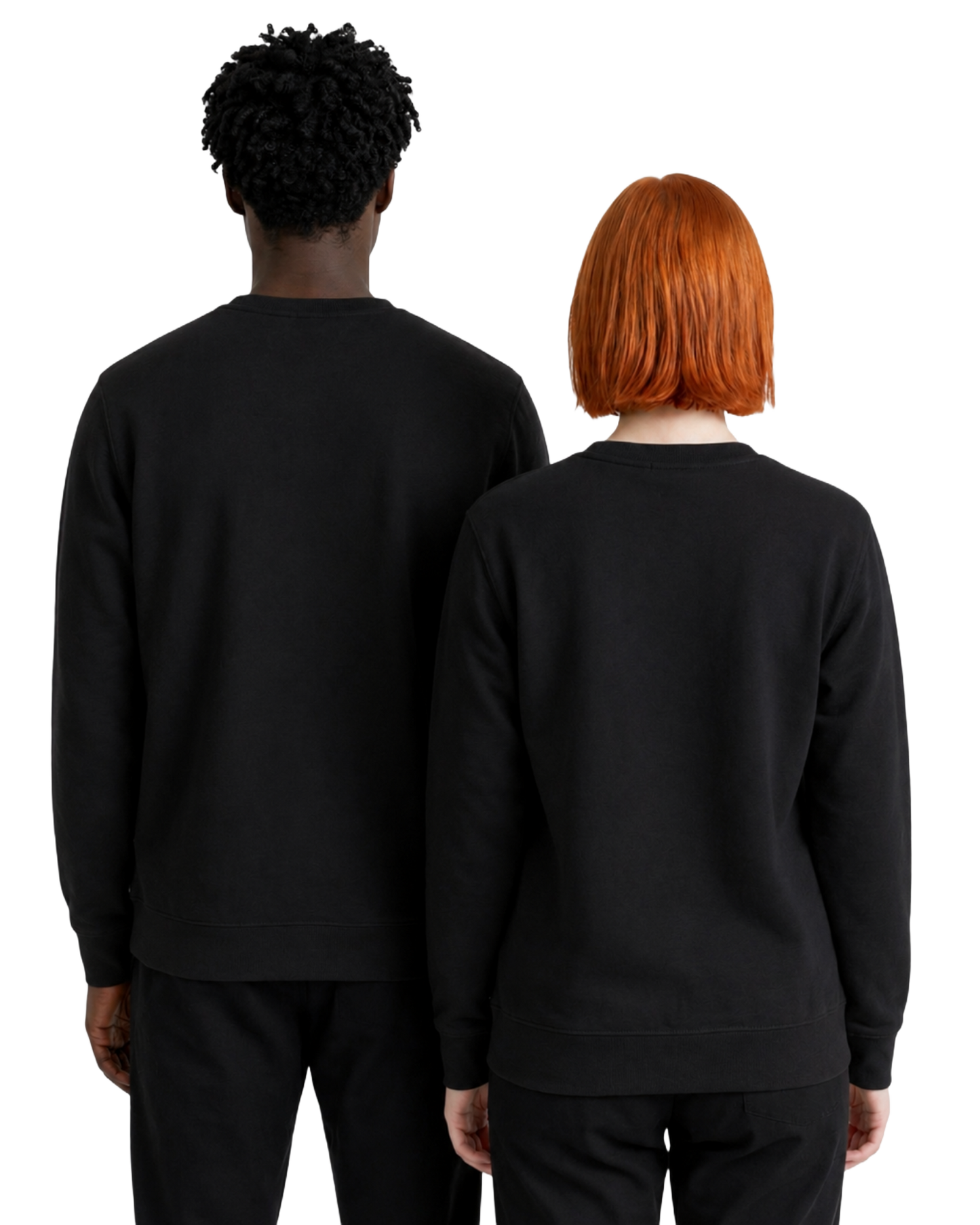 Grey Unisex Crew Neck Sweatshirt with Logo