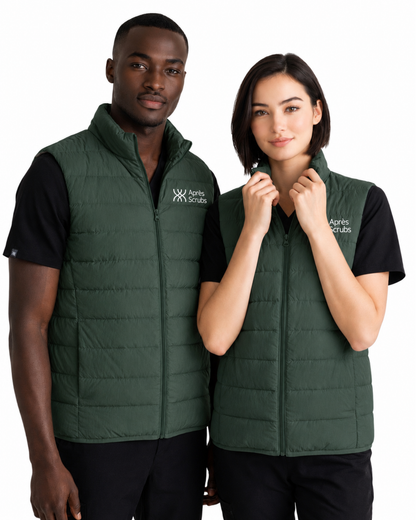 Dark Grey Unisex Polo Vest with Logo