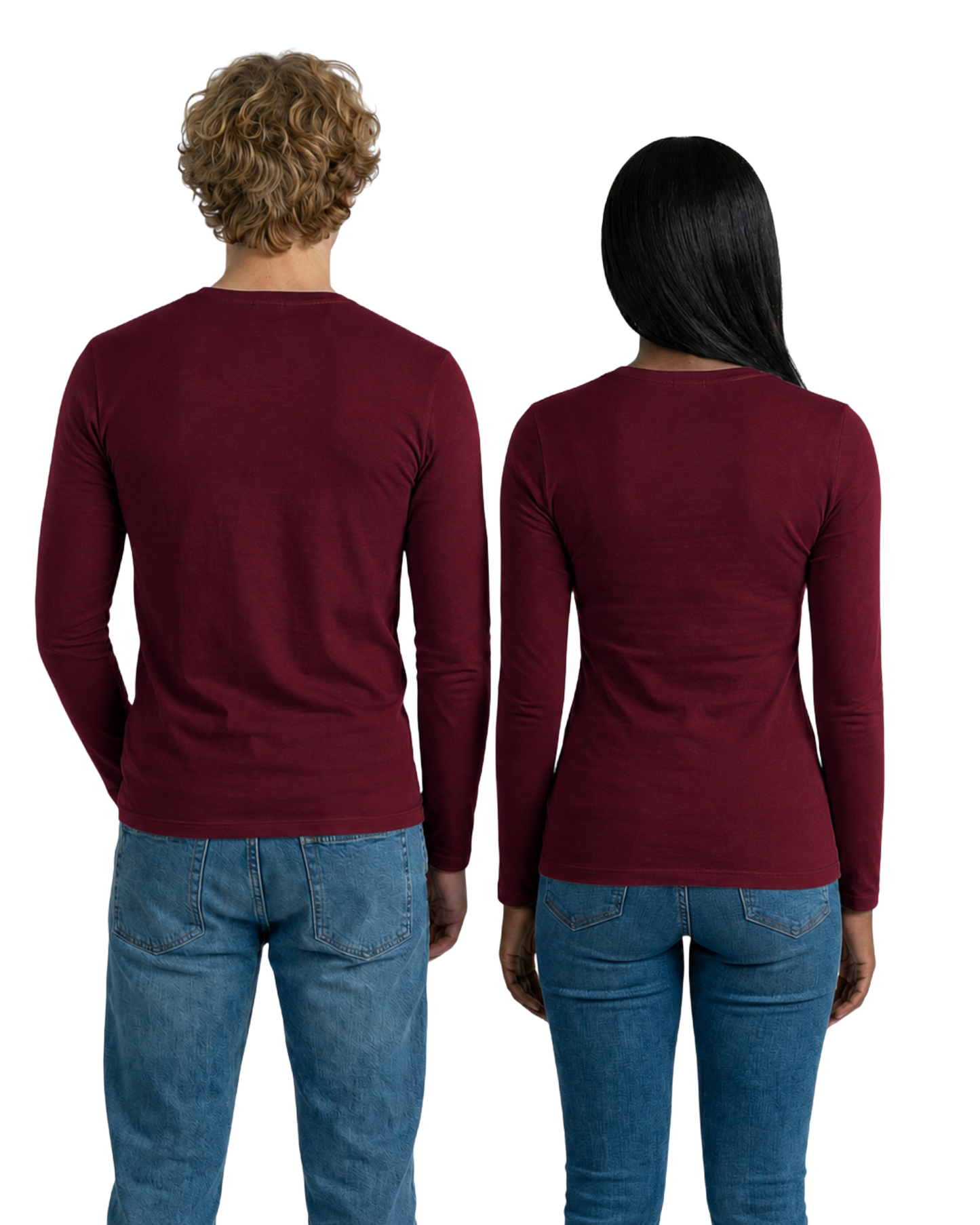 White Unisex Underscrub with Logo