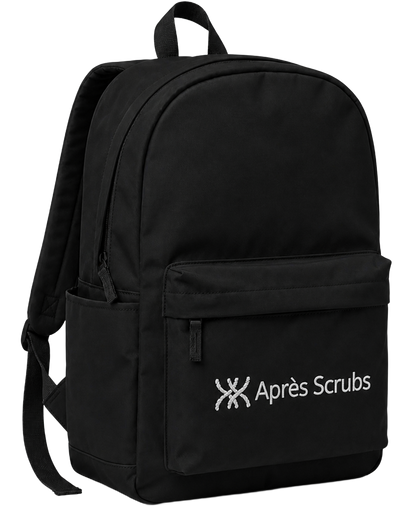 Grey Backpack with Logo